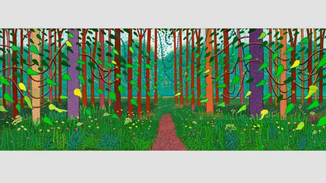 A chegada da primaveraepoca casino tragamonedasWoldgate, por David Hockney