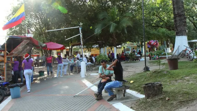 Plaza de Saravena.
