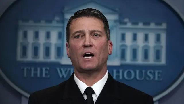 અમેરિકન પ્રેસિડેન્ટના ફિઝિશિયન ડૉ. રોની જેકસન