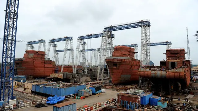 શિપયાર્ડનો ફાઇલ ફોટો