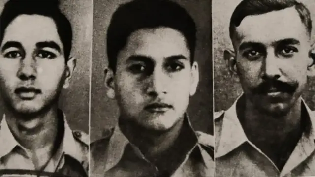 फ्लाईट लेफ्टिनंट रॉय मॅसी, एम ए गणपती, फ्लाईंग ऑफिसर डॉन लजारूस