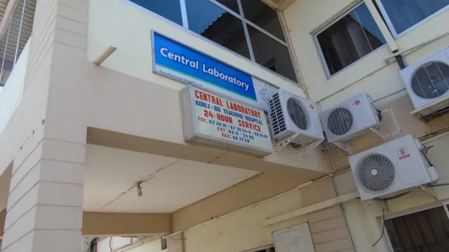 Kalli hotonan yadda ma`aikatan cibiyar gwajin cututtuka na Ghana suka yi yajin aiki