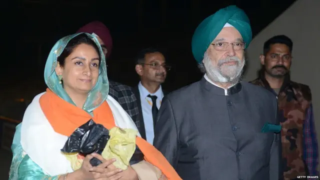 ਹਰਸਿਮਰਤ ਕੌਰ ਬਾਦਲ ਅਤੇ ਹਰਦੀਪ ਪੁਰੀ