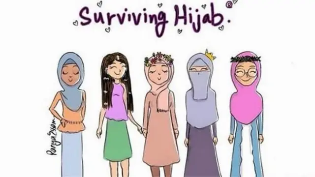 Kelompok Surviving Hijab memiliki ratusan ribu anggota.