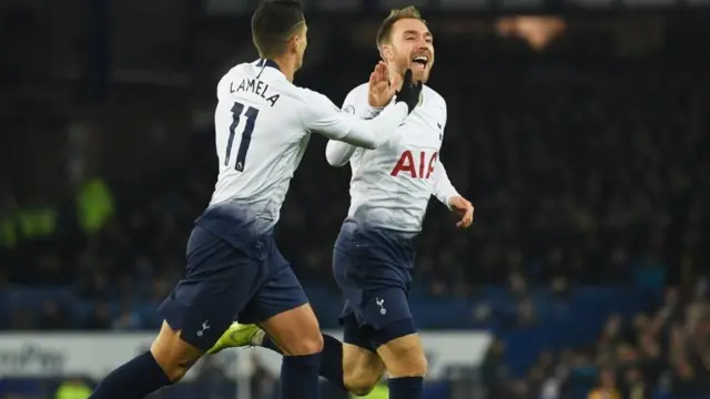 kiungo wa kati wa Tottenham na Denmark Christian Eriksen