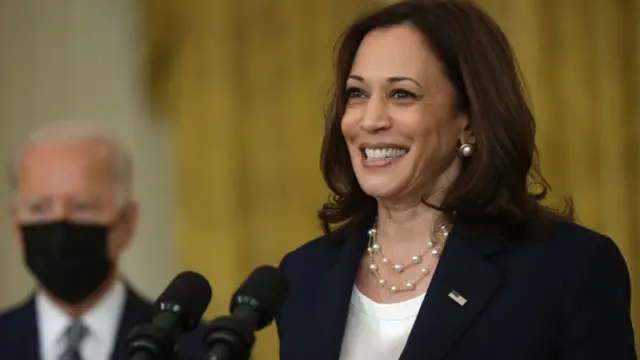 Colonoscopy: Kamala Harris briefly take over as acting U.S. president as Joe Biden do colonoscopylistens during an event on Senate passage of the Infrastructure Investment and Jobs Act in the East Room of the White House 10 August 2021 in Washington, DC.