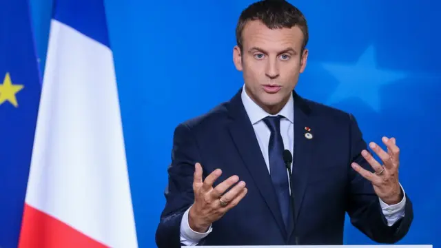 Fransa Cumhurbaşkanı Emmanuel Macron