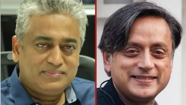 రాజ్‌దీప్ సర్దేశాయ్, శశి థరూర్