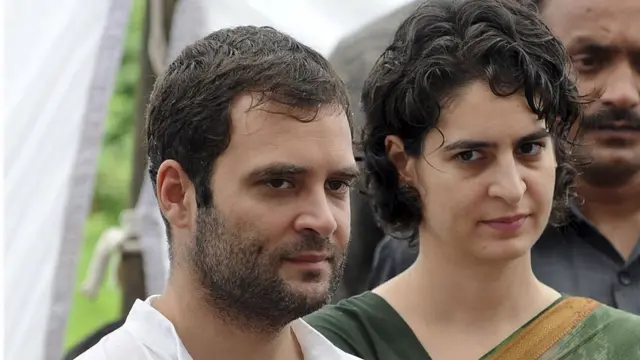 राहुल गांधी-प्रियंका गांधी