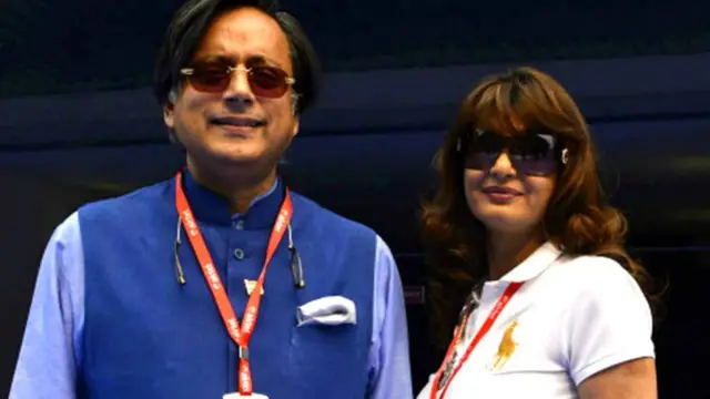 सुनंदा पुष्कर, शशि थरूर