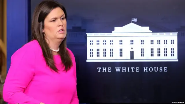 ਪ੍ਰੈੱਸ ਸਕੱਤਰ ਸੈਂਡਰਜ਼ ਨੇ ਐਕੋਸਟਾ ਉੱਪਰ “ਝੂਠਾ” ਇਲਜ਼ਾਮ ਲਗਾਇਆ