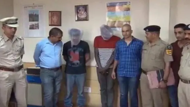 પોલીસે ઝડપેલા આરોપીઓ