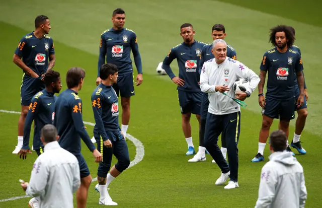 Tite con Brasil