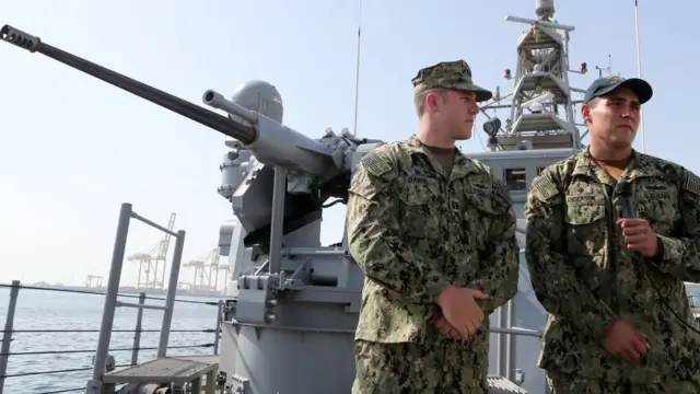 ABD ordusu Katar sularında