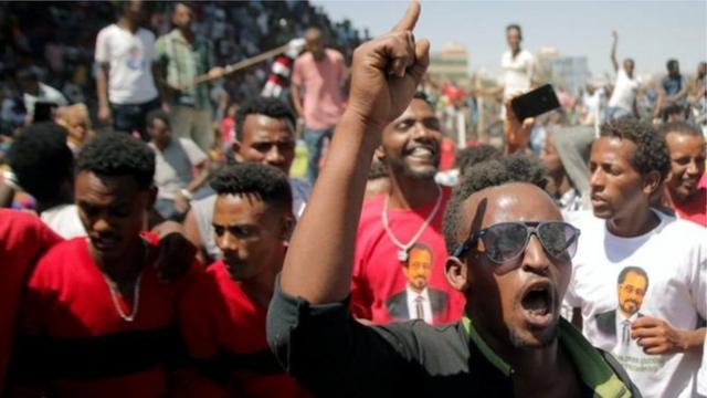 محتجون في إثيوبيا