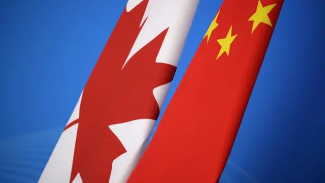 中加国旗