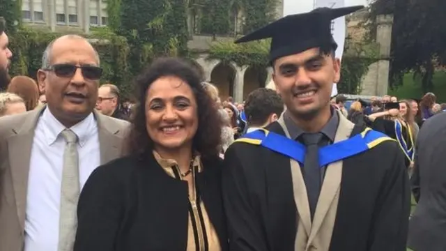 Salman Khan with his foster parents