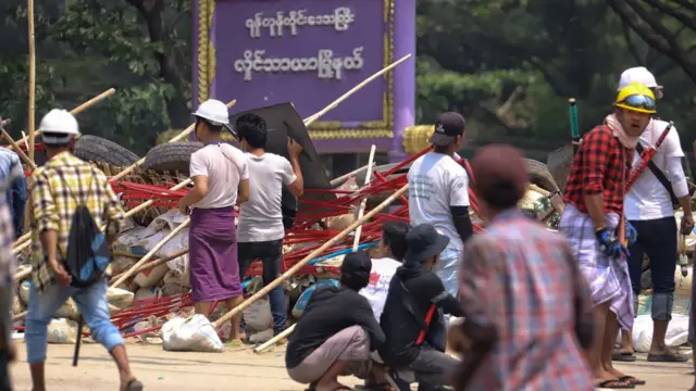 လှိုင်သာယာ မတ်လ ဆန္ဒပြပွဲတစ်ခု