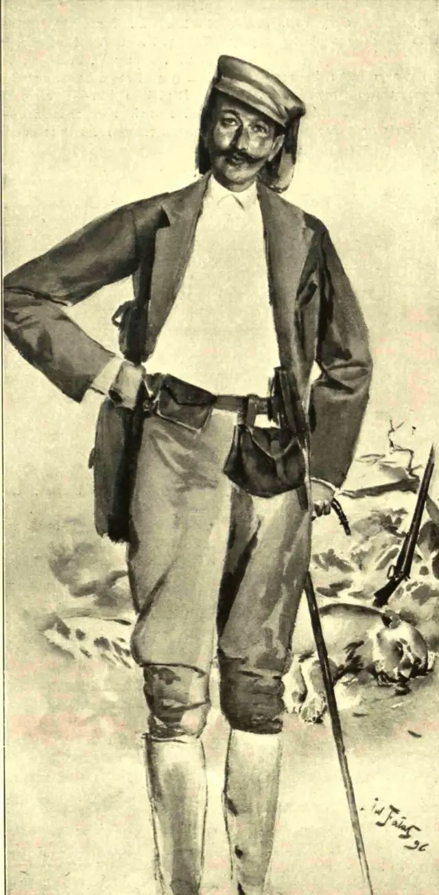 Граф Юзеф Потоцький. Акварель Ж. Фалата