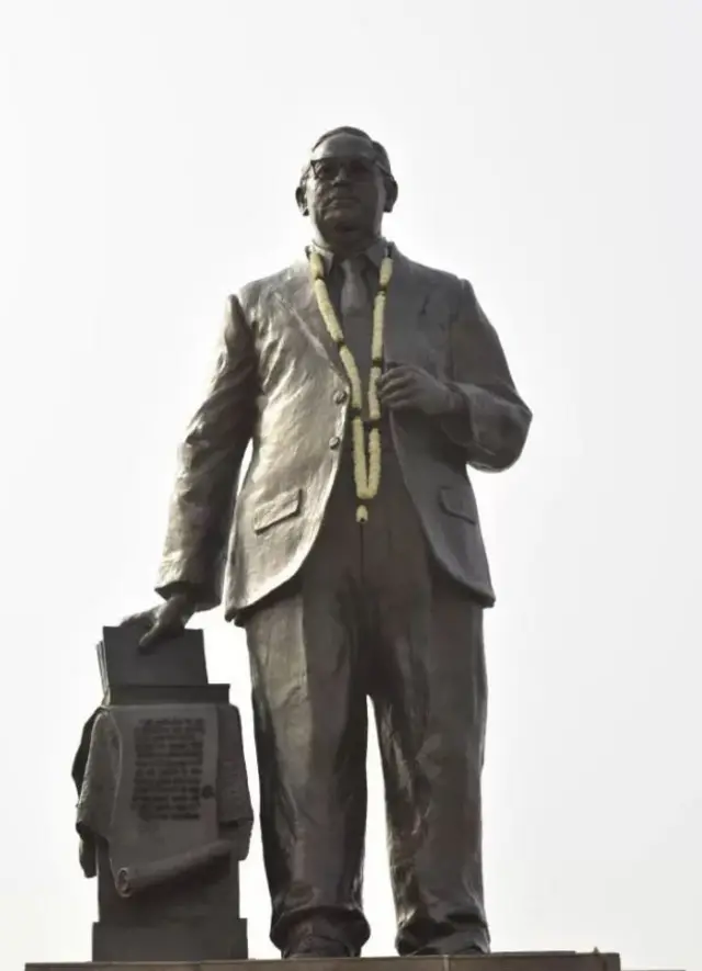 தெலுங்கானாவில் நிறுவப்படும் அம்பேத்கர் சிலையும் சீனாவில் இருந்து கொண்டு வரப்படுகிறது