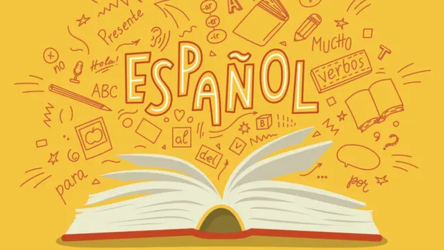 Ilustración del idioma español.