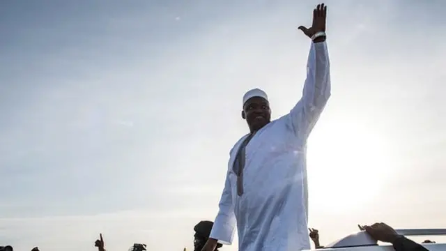 President Adama Barrow of Gambia