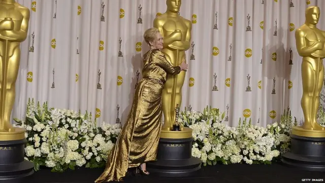 Meryl Streep at the 2012 Oscars