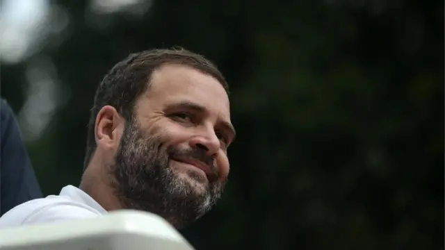 उत्तर प्रदेश में किसान यात्रा में राहुल गांधी