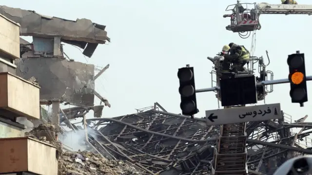 آتش سوزی ساختمان پلاسکو