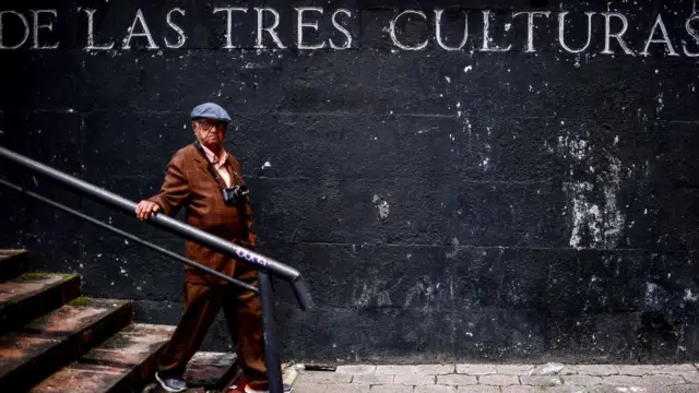 Plaza de las Tres Culturas de México.