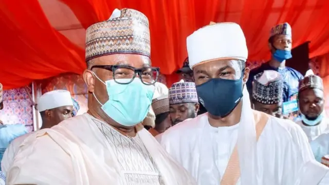 Yusuf Buhari and Zahra Bayero wedding fotos: President Muhammadu Buhari son fatiha fotos