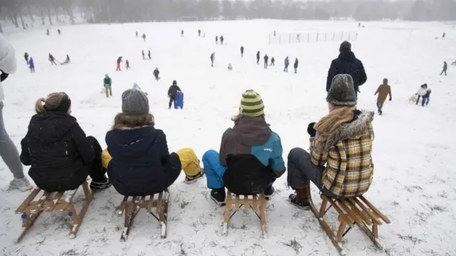 Снег в Нидерландах