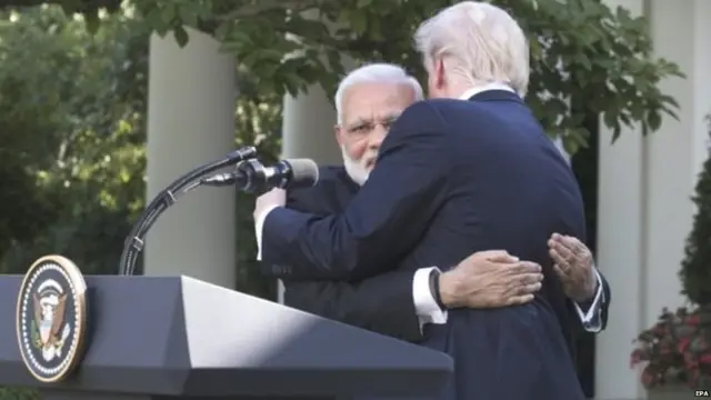 ਮੋਦੀ, ਟਰੰਪ