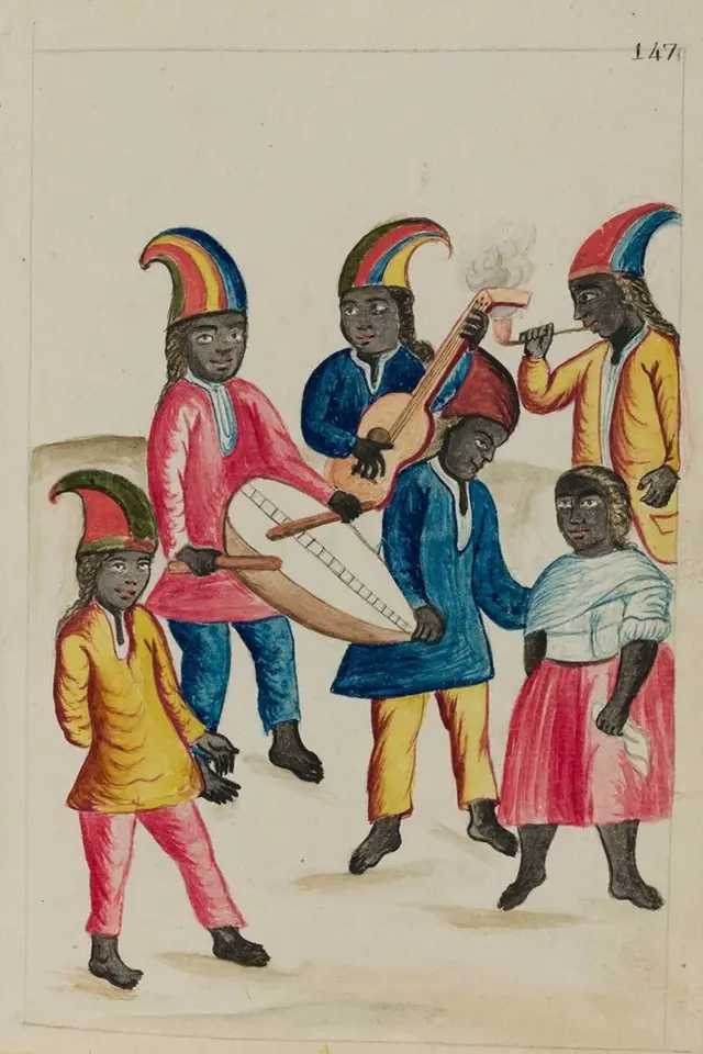 Acuarela del Códex Trujillo