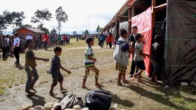 Anak pengungsi Nduga