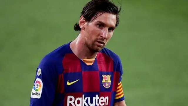 Klabu ya Messi Barcelona imeorodheshwa katika nafasi ya pili katika jedwali la ligi ya Uhispania, nyuma ya Real Madrid