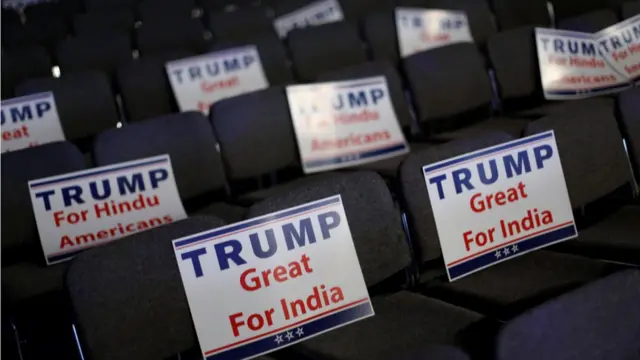 रिपब्लिकन उम्मीदवार डोनल्ड ट्रंप का कार्यक्रम स्थल