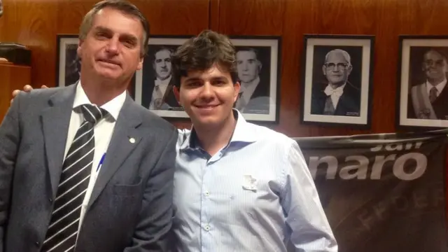 Jair Bolsonaro e Thiago Novais