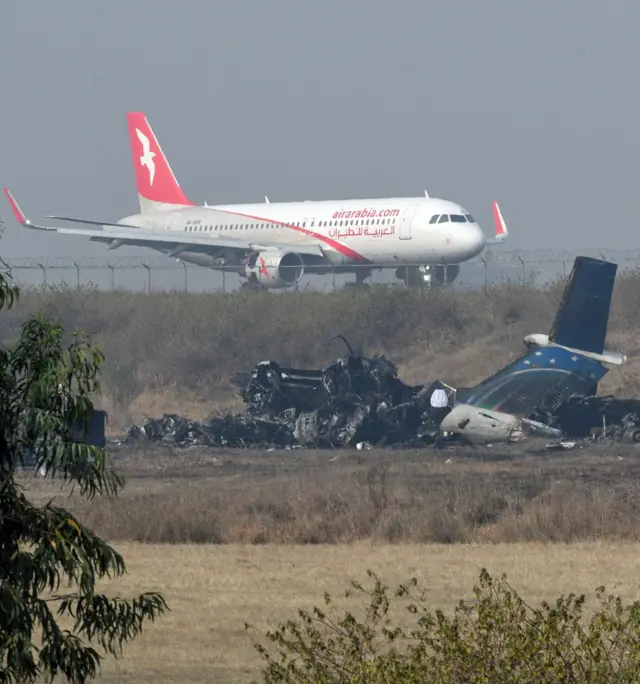 दुर्घटनाग्रस्त यूएस-बाङ्ग्ला विमान