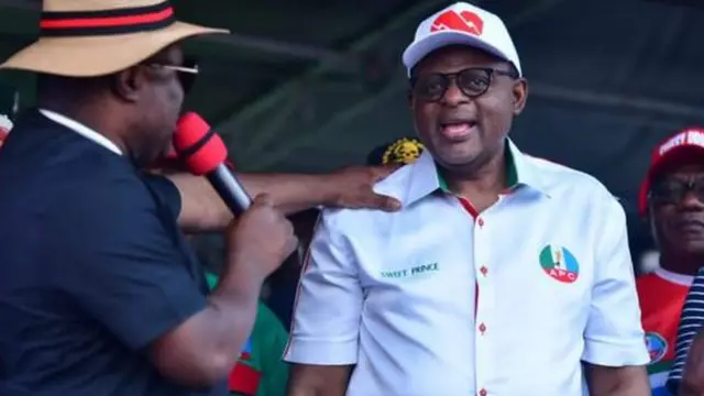 Prince Bassey Edet Otu jiri ọkọlọtọ All Progressives Congress (APC) merie ọkwa gọvanọ Kross Riva steeti