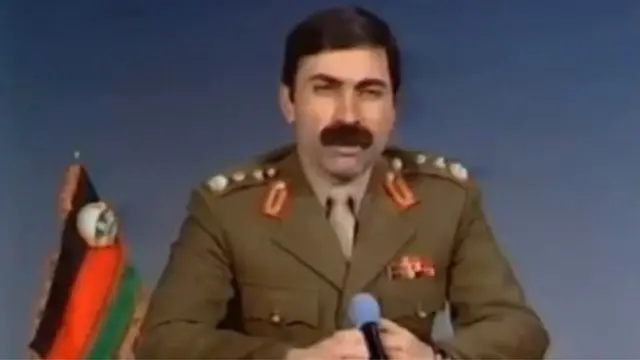 جنرال شاه نواز تڼي په ۱۹۸۷ کال کې چې د افغانستان لوی درستیز و، له ملي ټلویزیونه د ملي روغې جوړې او اوربند اعلان وکړ.