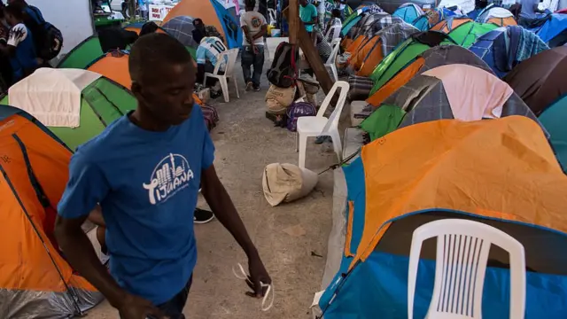 Un refugio en Tijuana.