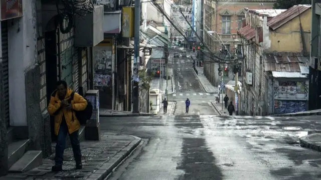 La Paz, Bolivia.