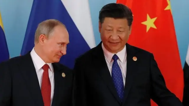 व्लादिमीर पुतिन और शी जिनपिंग