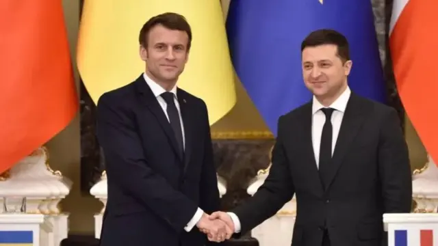 Макрон і Зеленський