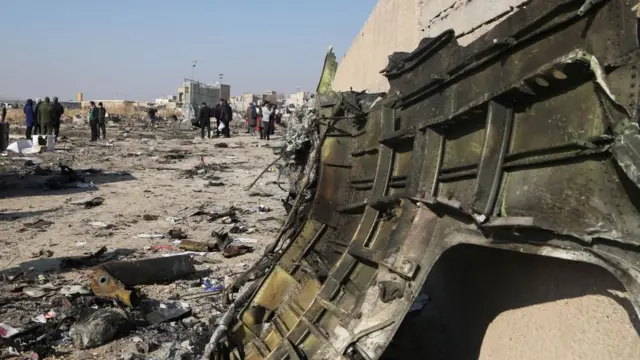 Обломки Боинга