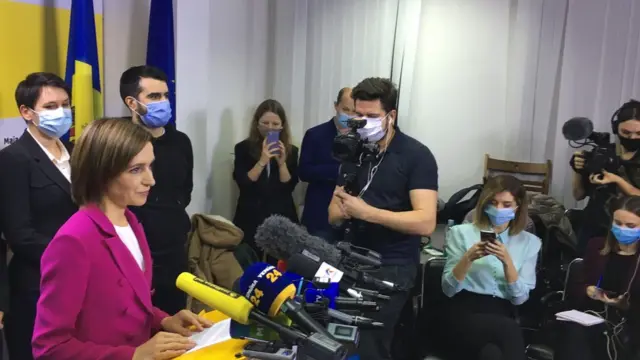 "Это наша общая победа". Майя Санду избрана новым президентом Молдовы ...