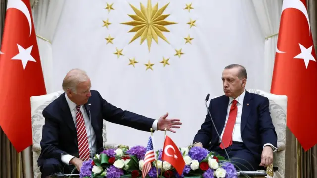 ABD Başkan Yardımcısı Joe Biden ve Cumhurbaşkanı Recep Tayyip Erdoğan