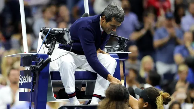 सरीना विलियम्स, यूएस ओपन, विवाद