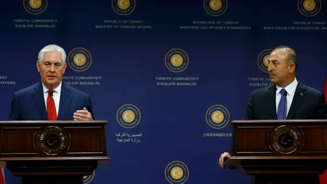 چاووشاوغلو و تیلرسون